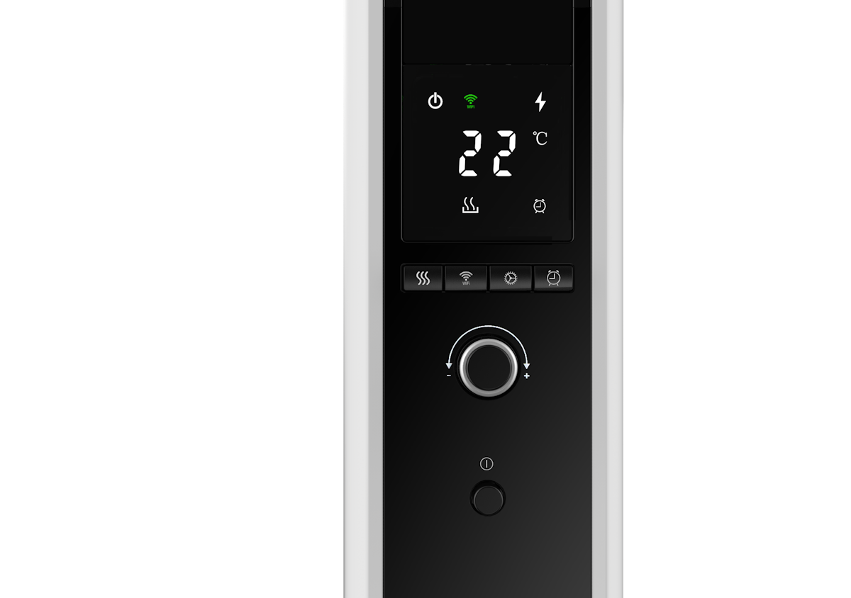 Radiatore a olio Mill Gentle Air WiFi 1500W - bianco