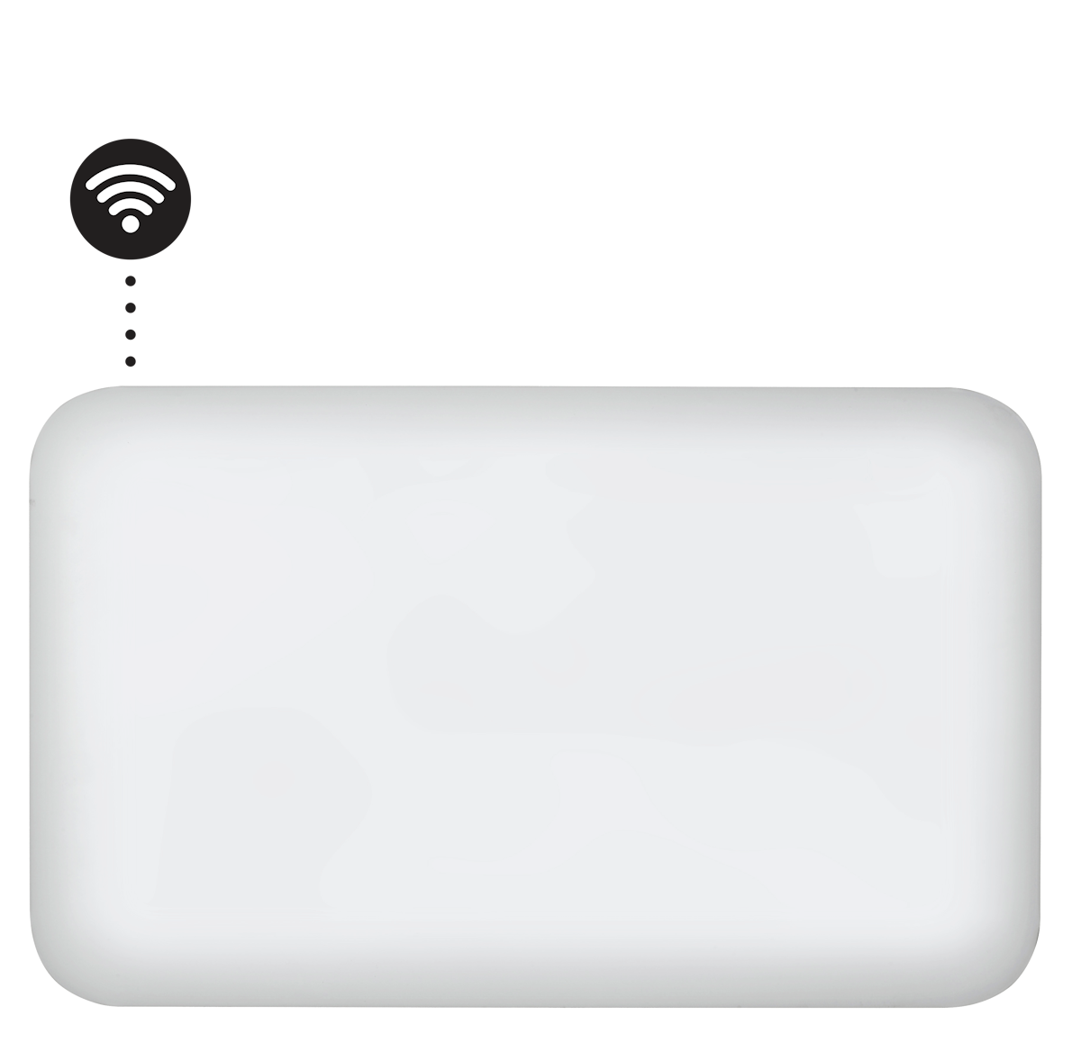 Mill Invisible Smart WiFi Panel Heater 700W - white