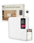 Termosifone a pannello intelligente WiFi Mill Invisible 400W - bianco