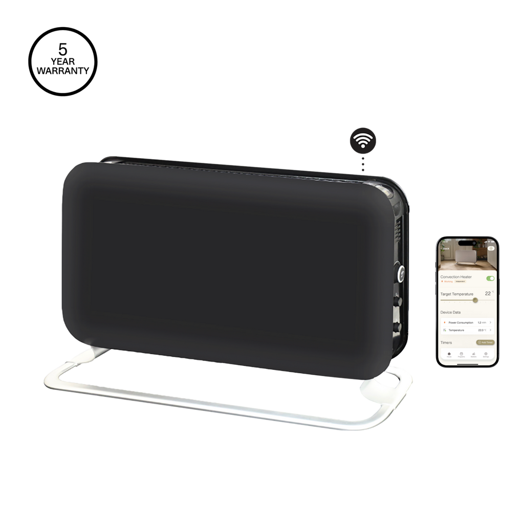 Mill WiFi Portable Heater 1200W - black