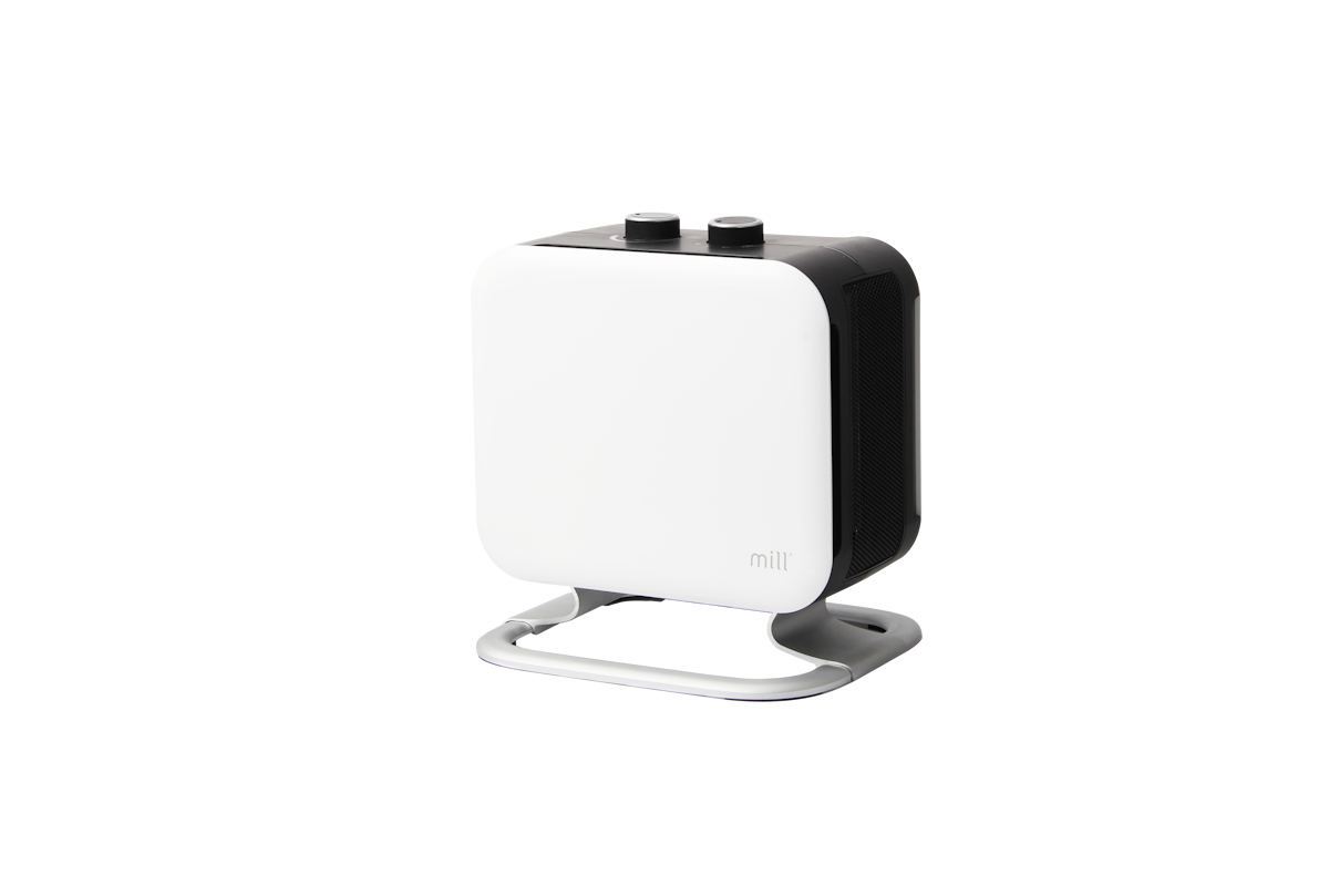 Mill Compact Fan Heater 1800W - white