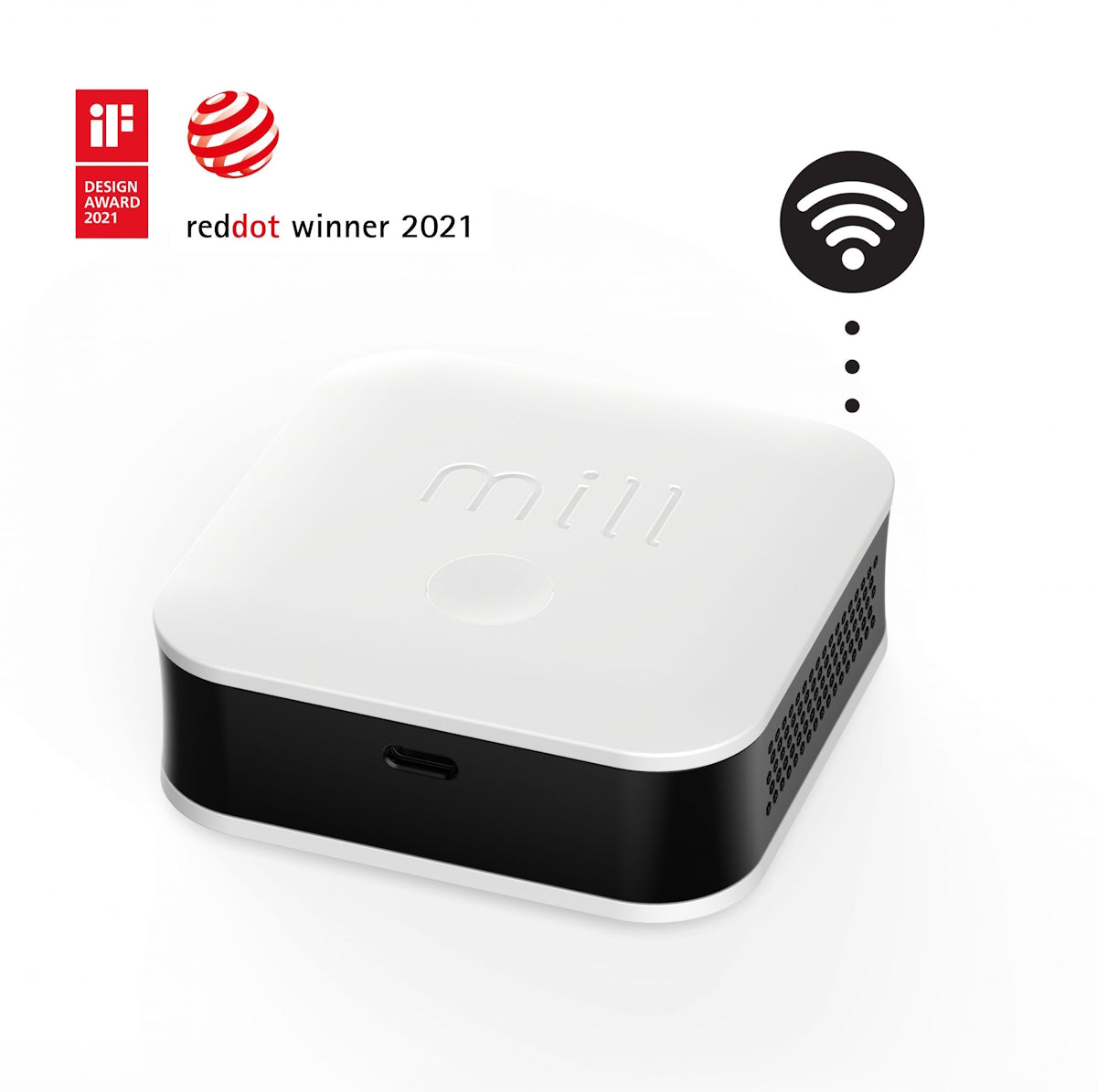 Mill Sense Indoor Air Quality Sensor - white